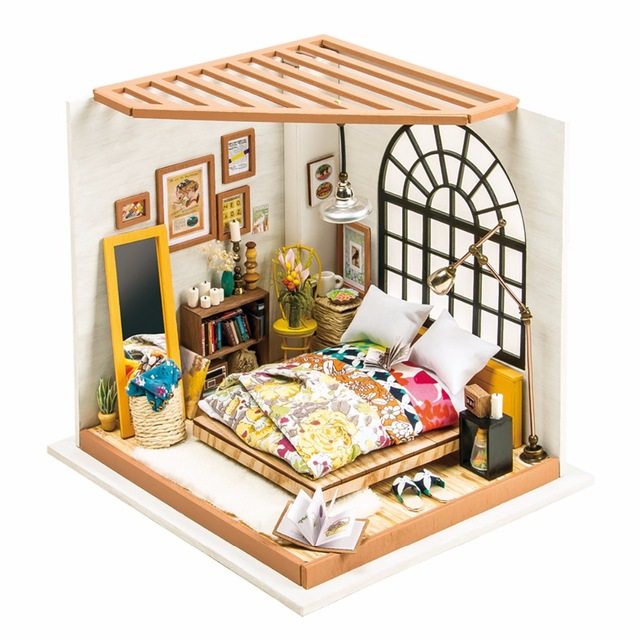 макет японской спальни