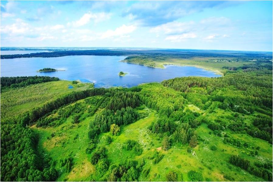 Национальный парк Браславские озера. Беларусь.